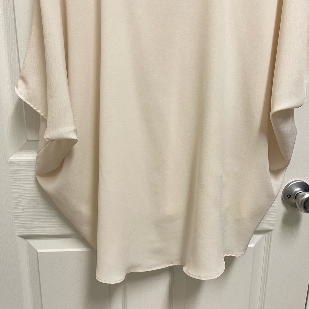 HATCH Maternity Cream Blouse - Picture 9 of 10